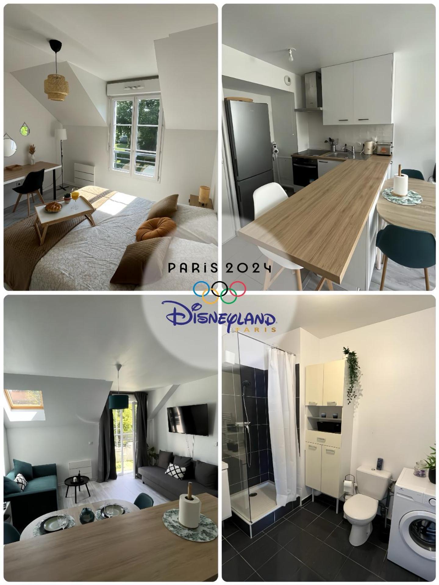 Cosy Torcy Charmant 2 Pieces Entre Paris Et Disney Zewnętrze zdjęcie